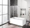Душевая шторка на ванну BelBagno Uno V-2-80/150-C-Cr