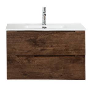 Тумба под раковину BelBagno ETNA39-700/390-2C-SO-RW-P подвесная, Rovere Moro, 70x39