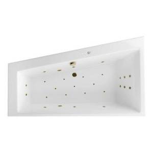 Акриловая ванна Excellent Sfera Slim ULTRA WAEX.SFL17S.ULTRA.BR 170x100 левая, бронза