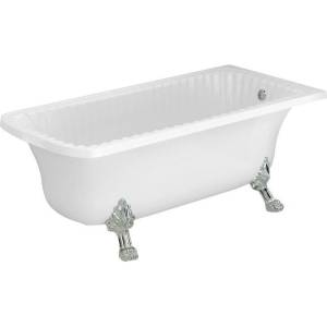 Ванна из искусственного камня Migliore Olivia 25501 174x80 хром