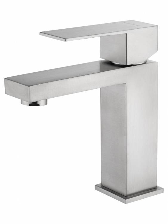 Смеситель для раковины Wonzon & Woghand WW-A40982-BS брашированный никель