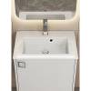 Тумба с раковиной Uperwood Aurora KAurora50wm подвесная, белый матовый, 50 см фото 8