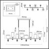 Подвесная люстра Odeon Light Classic Saga 5088/8A фото 2