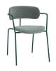 Стул Stool Group Дженни AV 469-Cl695-6005T букле зеленый каркас зеленый полуглянцевый муар фото 8