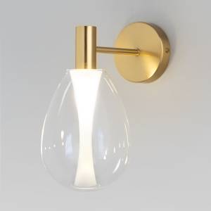 Настенный светильник Eurosvet Magma 60175/1 латунь