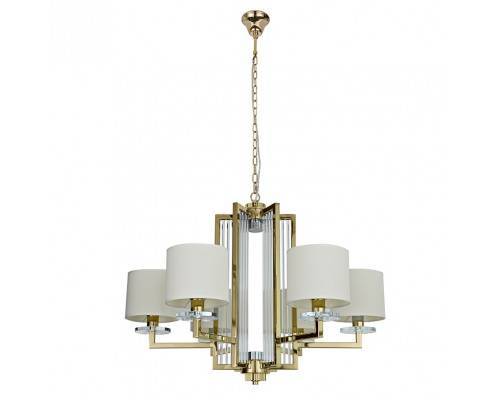 Подвесная люстра Newport 35406+1/C gold без абажуров