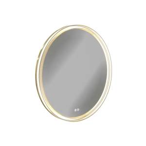 Зеркало Teymi Lina Supernova Gold T20121 с подсветкой и подогревом, сенсор, круглое, D60