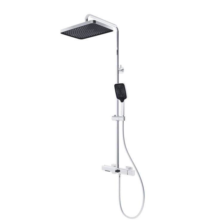 Душевая стойка Vincea Core VSFS-4CO1CH хром, с изливом