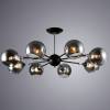 Потолочная люстра Arte Lamp Lagos A2708PL-8BK фото 2