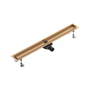 Душевой трап Wonzon & Woghand WW-651900T-BRG 90 см, брашированное розовое золото