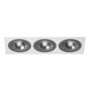 Встраиваемый светильник Lightstar Intero 111 Triple Quadro i836090909