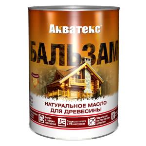 Масло для древесины Акватекс Бальзам махагон 2.2 л
