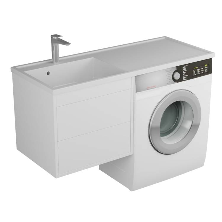 Тумба под раковину Veneciana Nera 55 55523 белый матовый