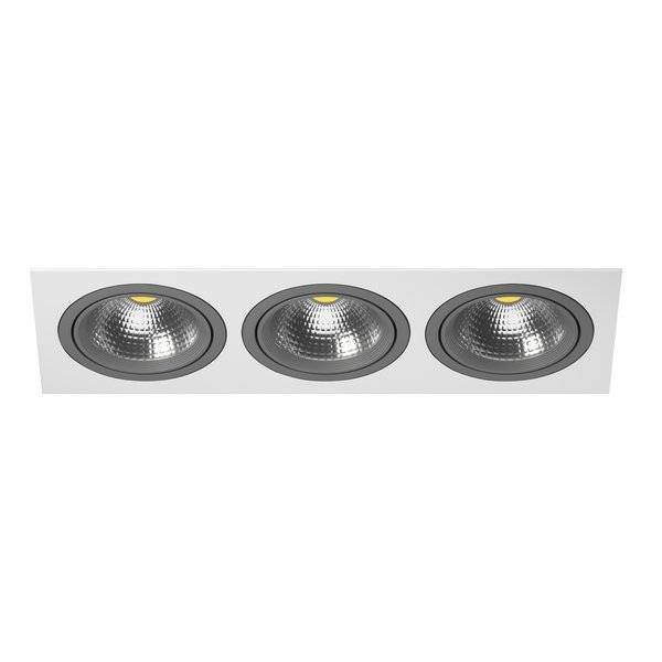 Встраиваемый светильник Lightstar Intero 111 Triple Quadro i836090909