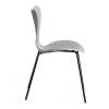 Стул Tetchair Jacobsen (mod DC 102-1) 21264 Grey (Cерый) /Black (Черный) 45x54.5x80 фото 2