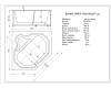 Акриловая ванна Aquatek Лира LIR150-0000011 150x150 фото 4