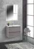 Тумба с раковиной Belbagno Kraft 39 KRAFT 39-700/390-2C-SO-CG 70x39x50 Cemento Grigio подвесная с двумя выкатными ящиками фото 10