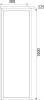 Шкаф-пенал Marka One Milacco 30П У73209 Blue marble L фото 3