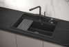 Мойка кухонная Granula Kitchen Space KS-7301 черный фото 3