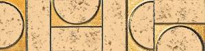 Бордюр FAP Ceramiche Evoque Sigillo Oro Listello Mosaico 7.5x30.5