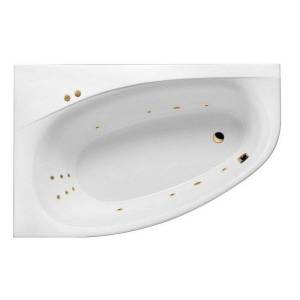 Акриловая ванна Excellent Kameleon LINE WAEX.KML17.LINE.GL 170x110 левая, золото