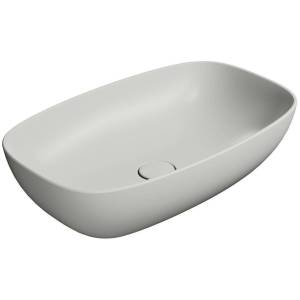 Раковина GSI Nubes 978317 60 см, серая матовая