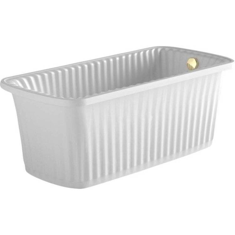 Ванна из искусственного камня Migliore Olivia 24360 174x80 золотой слив-перелив