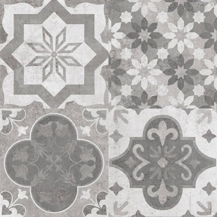Керамогранит Estima City Art 36334 AR01/NS_R9/40,5x40,5x8N/GW Patchwork 40.5x40.5