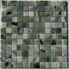 Мозаика Pixel Mosaic Мрамор PIX314 Jet Green Полированная (2.3x2.3) 30.5x30.5