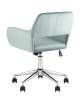 Кресло компьютерное Stool Group Ross ROSS CHROME VELVET Olive 61 велюр, серо-зеленый фото 5