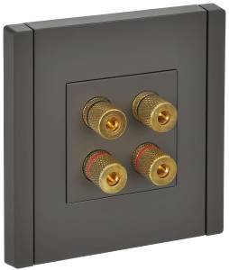 Акустическая розетка IEK Forte&Piano FP-S40-K03 серый