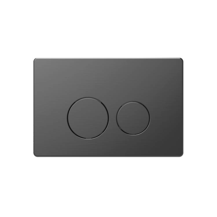 Кнопка смыва Oliveeka OL-R22-BGM матовый оружейный металл