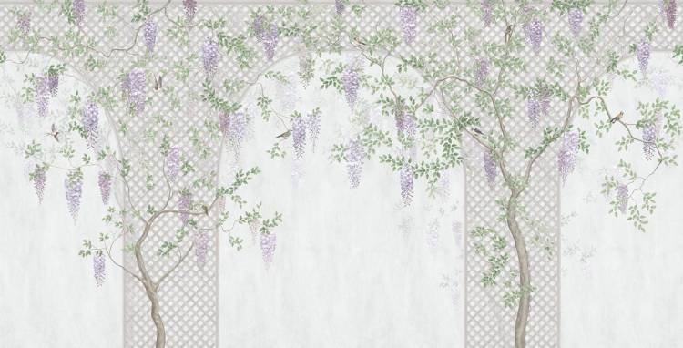 Фреска Ortograf Aurora 34117 Wisteria Флора FLN