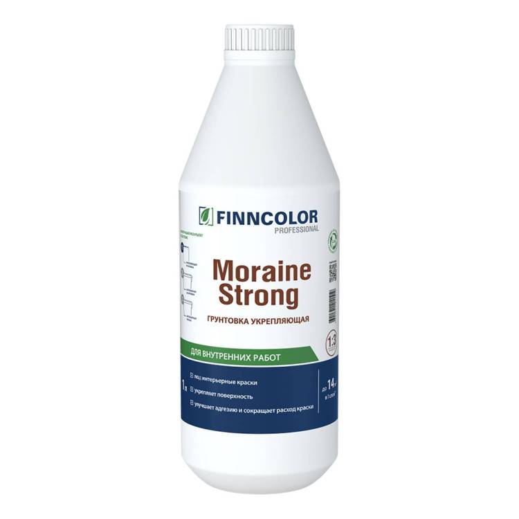 Грунтовка укрепляющая Finncolor Moraine Strong концентрат 1:3 1 л