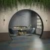 Ступень Kerama Marazzi Про Чементо DD641920R/GCF антрацит матовый 33x60 фото 6
