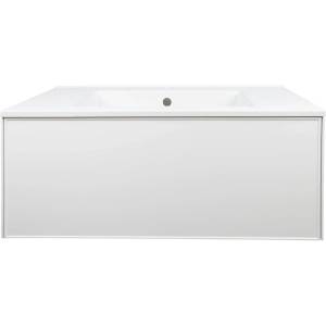 Тумба с раковиной Uperwood Parma Premium 39330205466 подвесная, белая, 85 см