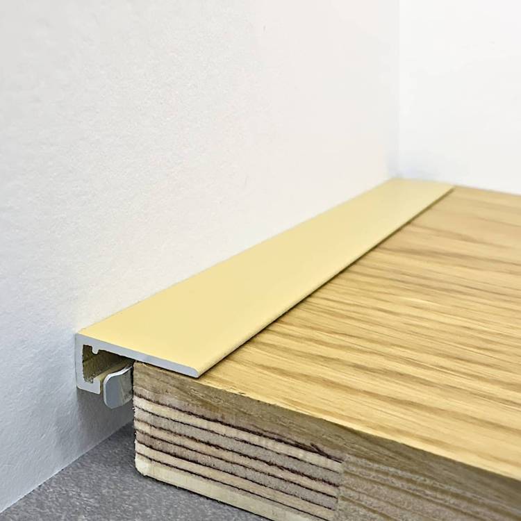 Микроплинтус TeckWood RAL 1001 М-6 Муар Бежевый 2000x15x6