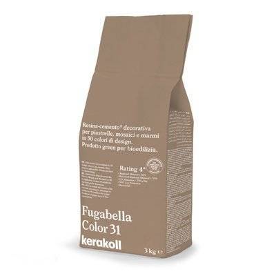 Затирка Kerakoll Fugabella Color полимерцементная 31, 3 кг