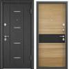 Входная стальная дверь Torex DELTA PRO MP 1989478 Черный шелк/ПВХ Дуб Янтарь Горизонт 2030x860