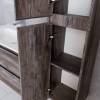 Шкаф-пенал Belbagno Kraft KRAFT-1600-2A-SC-PP-L 33x30x160 Pino Pasadena подвесной левосторонний фото 3