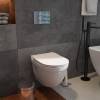 Унитаз подвесной Teymi Vitra Pro T40806 безободковый, с сиденьем микролифт, белый фото 6