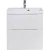 Тумба с раковиной BelBagno Marino H60 bianco lucido