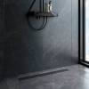 Душевой лоток Am.Pm PrimeFlow W02SC-U11-080-04BM универсальный затвор Tile 80см, черный матовый фото 6