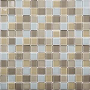 Мозаика NSmosaic Crystal series No124 стекло (25x25x4) 318x318