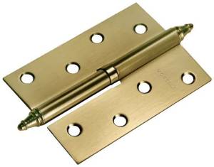 Петля Morelli MSN 100X70X2.5 AB R античная бронза правая, с подшипником
