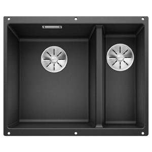 Мойка кухонная Blanco Subline 340/160-U 523548 антрацит