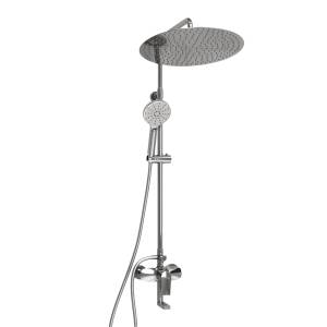 Душевой комплект Wasserkraft A166.117.127.087.CH хром, со смесителем