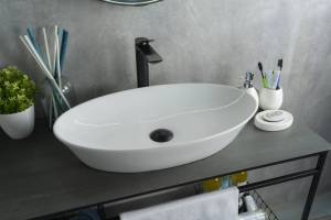 Раковина Gid Lago N9397 51141 белая, 61x37x12