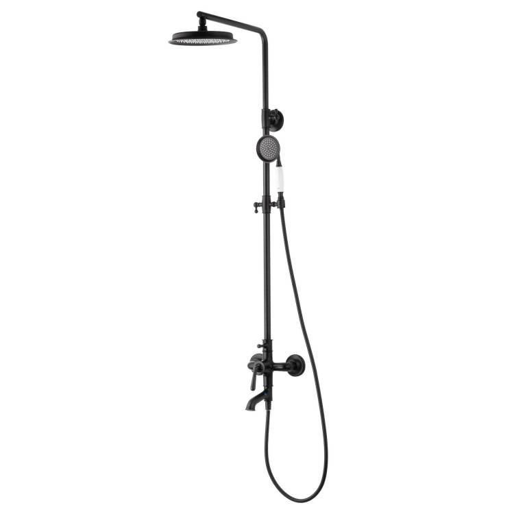 Душевая стойка Wonzon & Woghand WW-88739008-MB черная