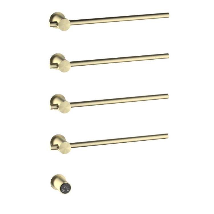 Полотенцесушитель электрический Timo Saona 040/17SM встраиваемый, золото матовое